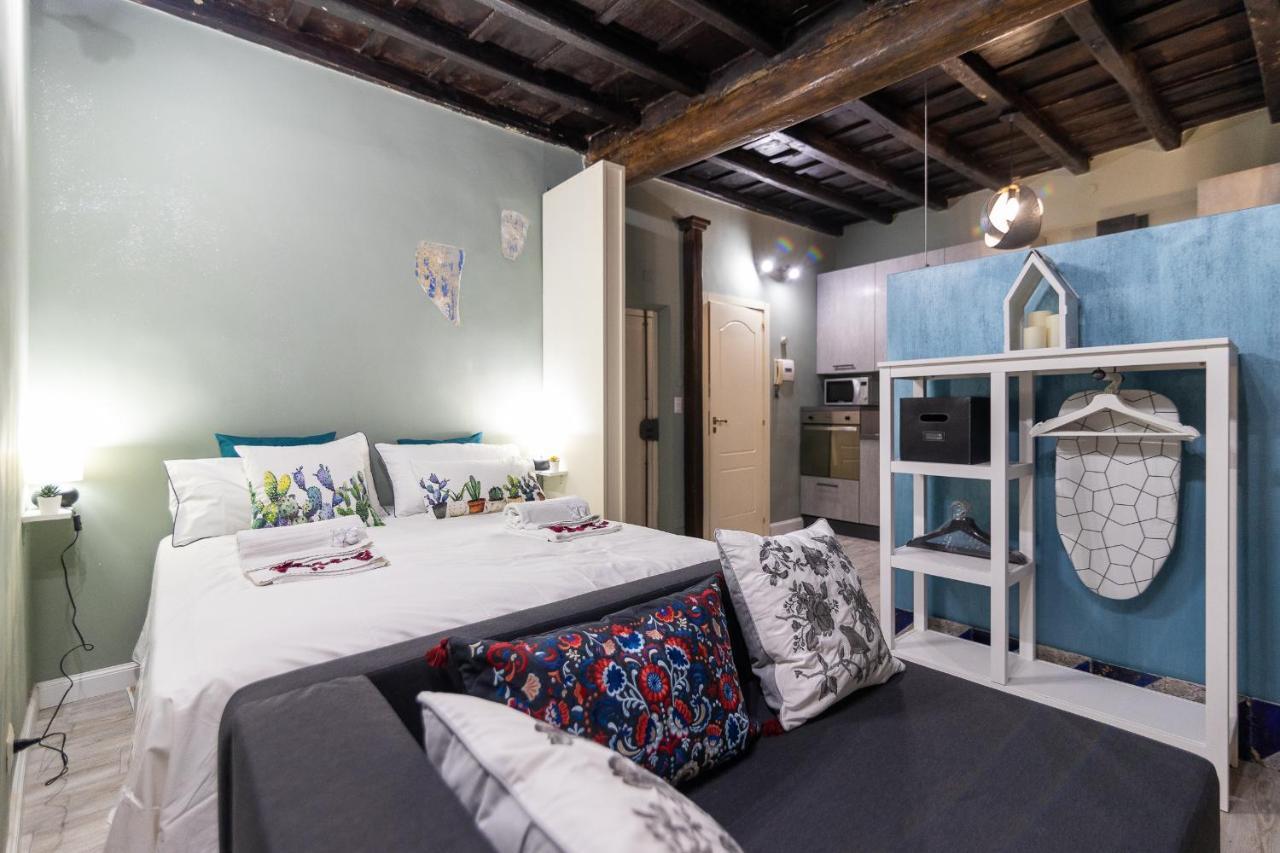 Romeathome Deluxe Suite Campo Dei Fiori Exterior foto